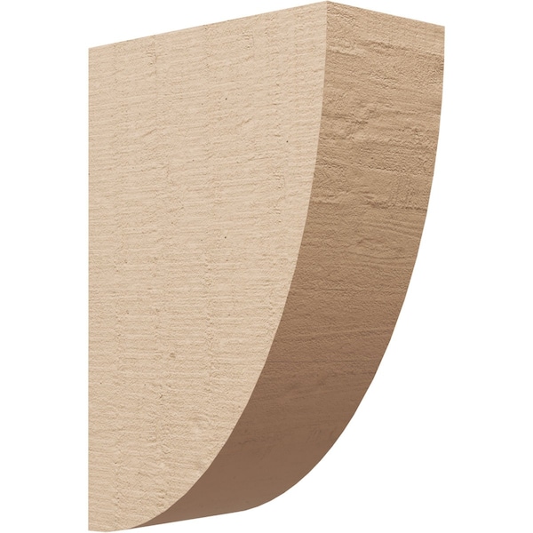 Ekena Millwork 5"W x 10"D x 15"H Classic Durham Rough Cedar Woodgrain TimberThane Corbel, Primed Tan CORUR05X10X15DURRCPR - main
